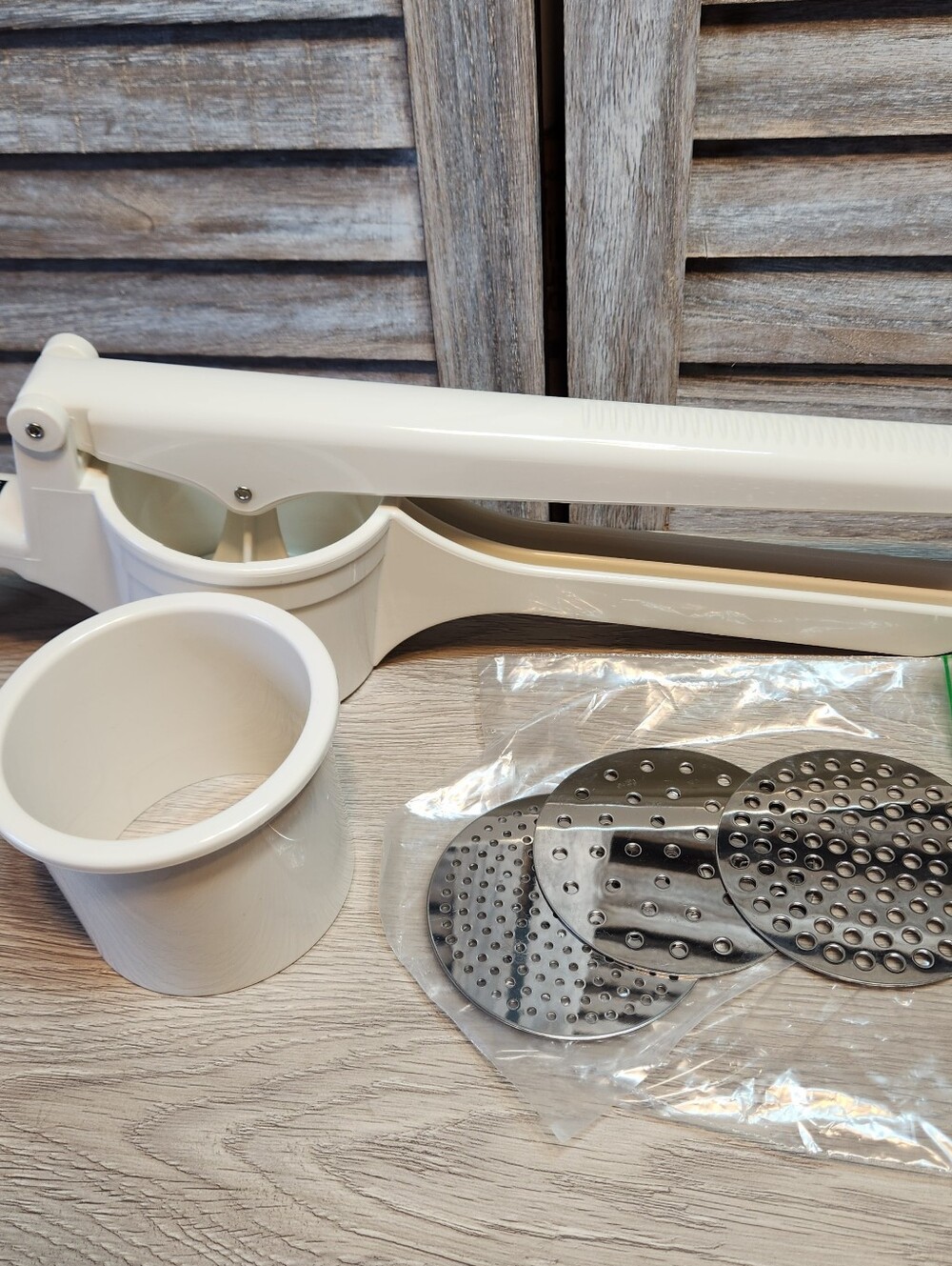 Potato Ricer Pyrex Accessories Complete Set - Picture 3 of 4